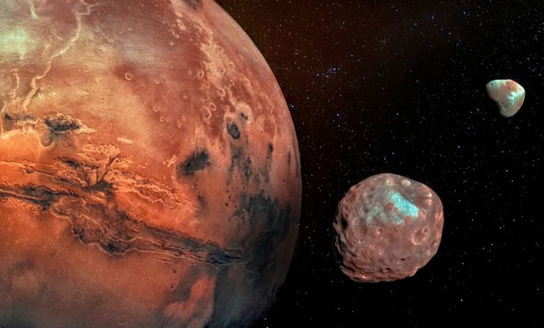 کشف آثار جزرومد در مریخ؛ آیا سیاره سرخ زمانی قمری غول‌پیکر داشته است؟