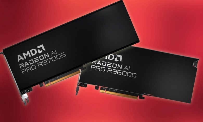 گرافیکهای قدرتمند و بدون فن AMD R9700S و R9600D عرضه شدند