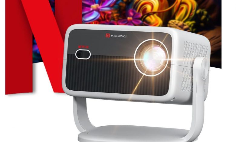 این پروژکتور اقتصادی، تصویر ۱۰۰ اینچ پخش می‌کند