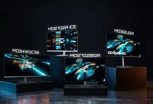 مانیتورهای پیشرفته ۲۰۲۶ گیگابایت در ابعاد متنوع عرضه شدند