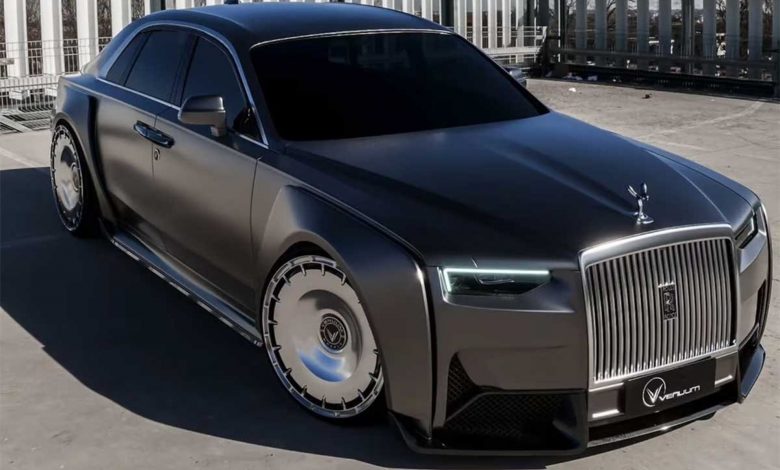 مدل کف‌خواب رولزرویس گوست در دبی رونمایی شد