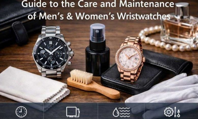 واچ آنلاین: راهنمای مراقبت و نگهداری از ساعت‌ های مچی مردانه و زنانه