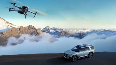چشم سوم در آسمان؛ این خودروهای چینی پهپاد اختصاصی دارند!