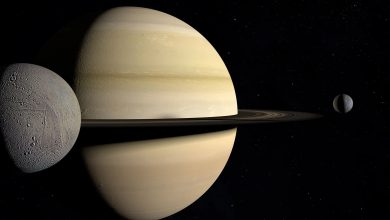 آیا برخورد قمری غول‌پیکر حلقه‌های باشکوه زحل را ساخته است؟