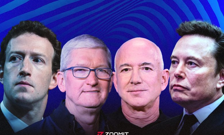 بزرگان فناوری در یک سال چقدر پول خرج می‌کنند؟