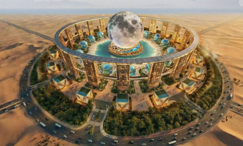 بزرگ‌ترین ساختمان کروی دنیا، گردشگری فضایی را به زمین می‌آورد