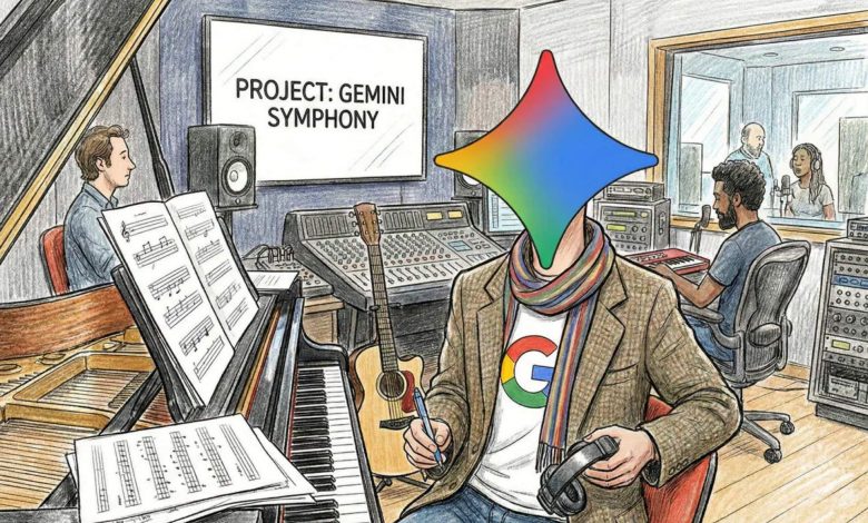 صفر تا صد آهنگ‌سازی با هوش مصنوعی؛ آپدیت مهم گوگل جمنای از راه رسید