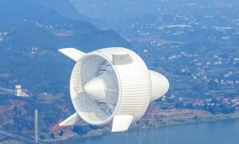 چین اولین توربین بادی پرنده کلاس مگاواتی دنیا را آزمایش کرد