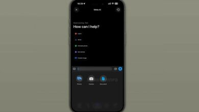 Meta AI در واتس‌اپ حالا فایل‌ها و PDFها را هم می‌خواند