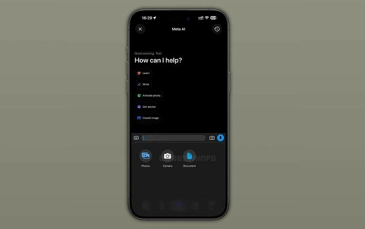 Meta AI در واتس‌اپ حالا فایل‌ها و PDFها را هم می‌خواند