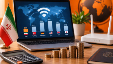 مقایسه هزینه اینترنت در ایران و کشورهای مختلف